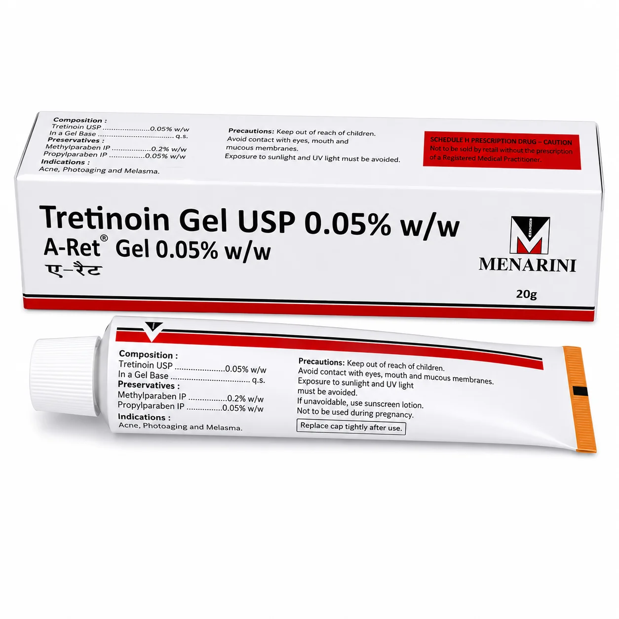 A-RET GEL 0.05%20GM