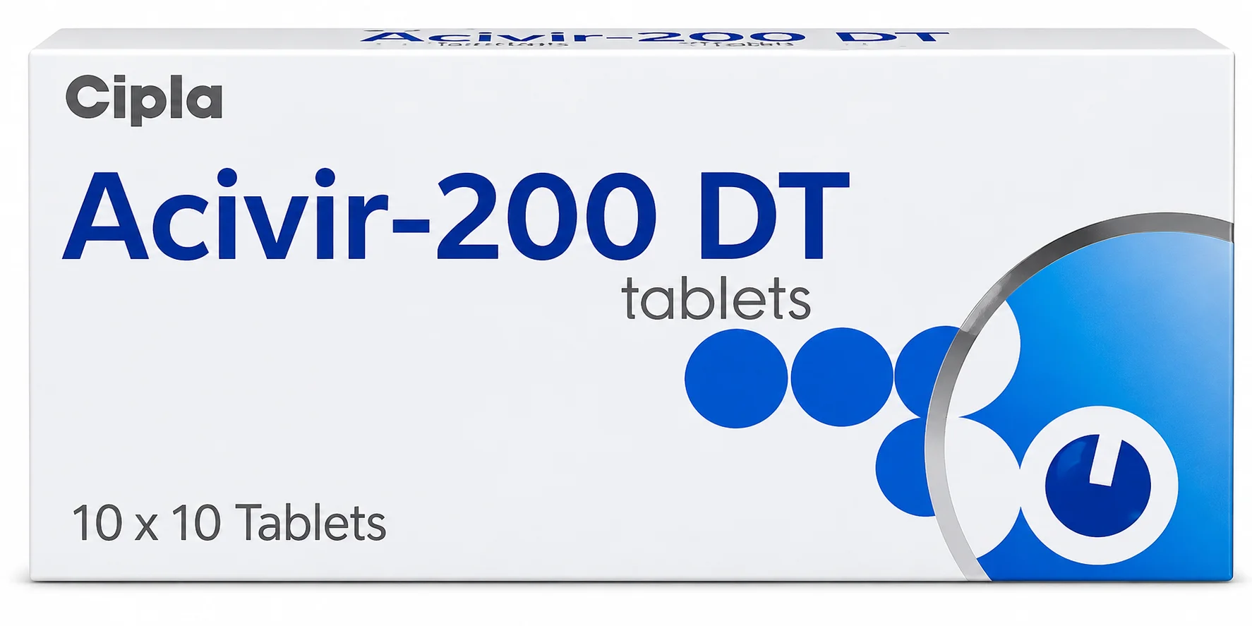 ACIVIR DT 200MG