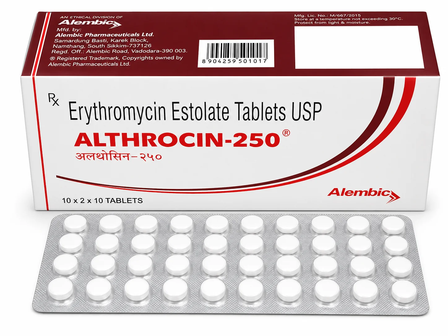 ALTHROCIN 250MG