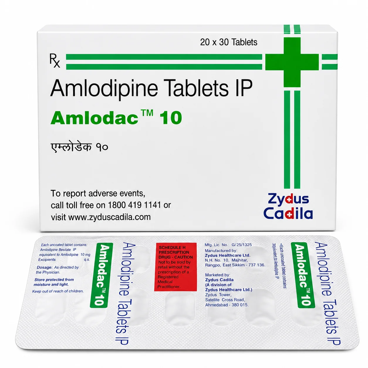 AMLODAC 10MG