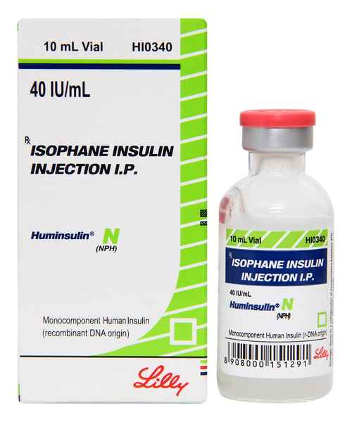 HUMINSULIN N 40IU