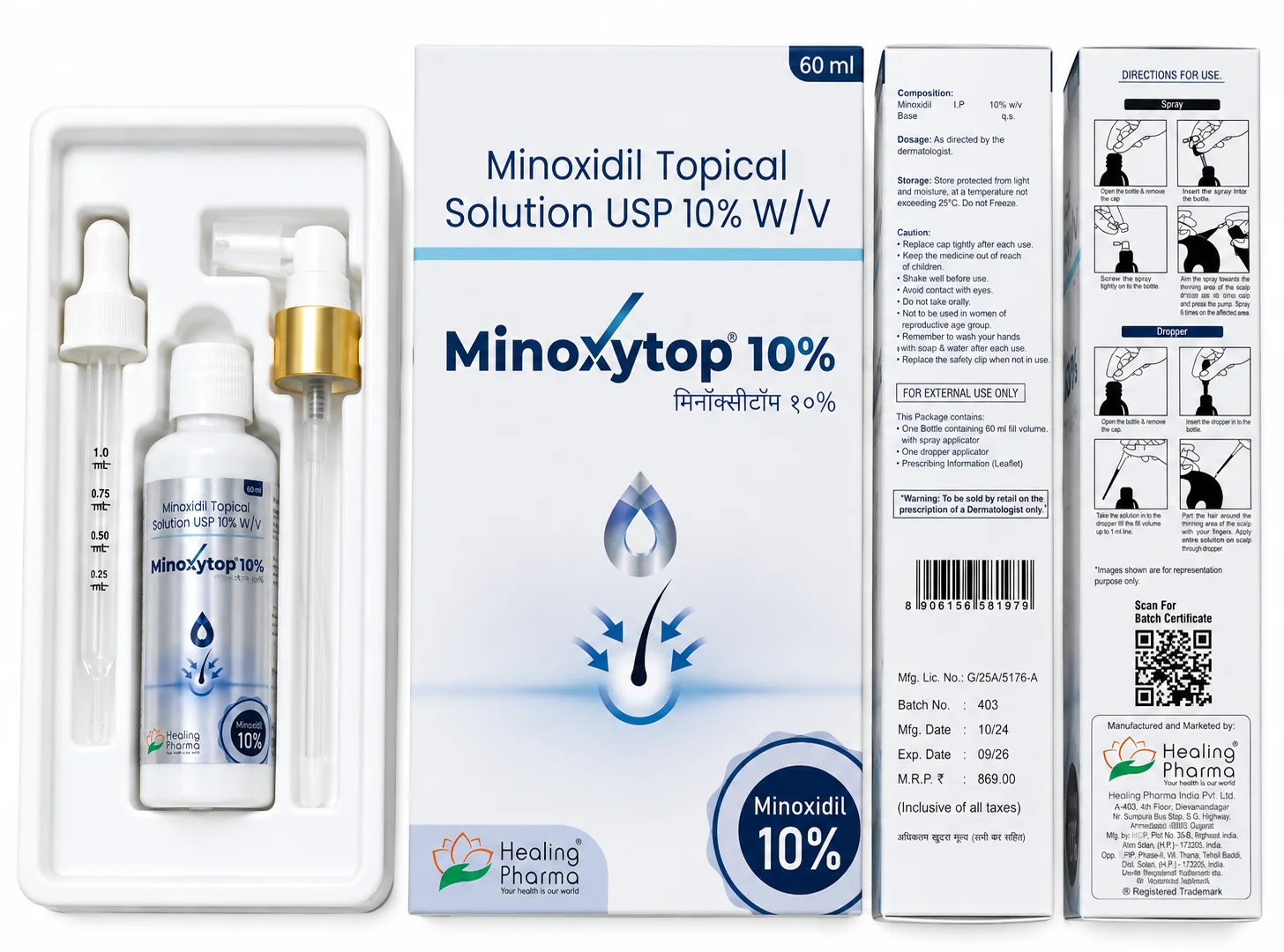 MINOXYTOP SOLUTION 10% 60ML