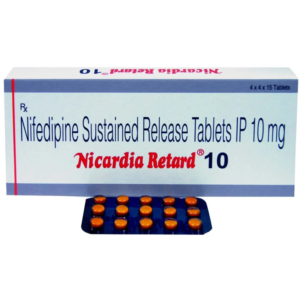 NICARDIA RETARD 10MG