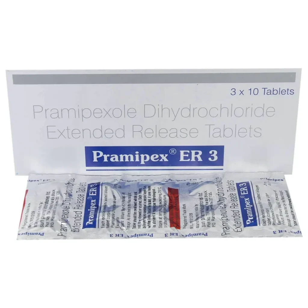 PRAMIPEX ER 3MG