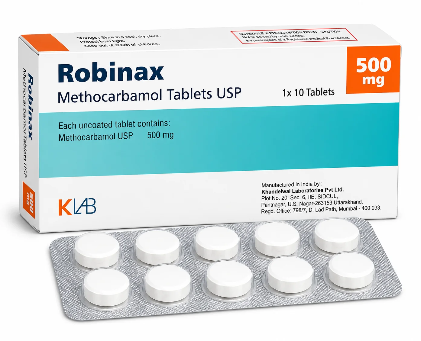 ROBINAX 500MG