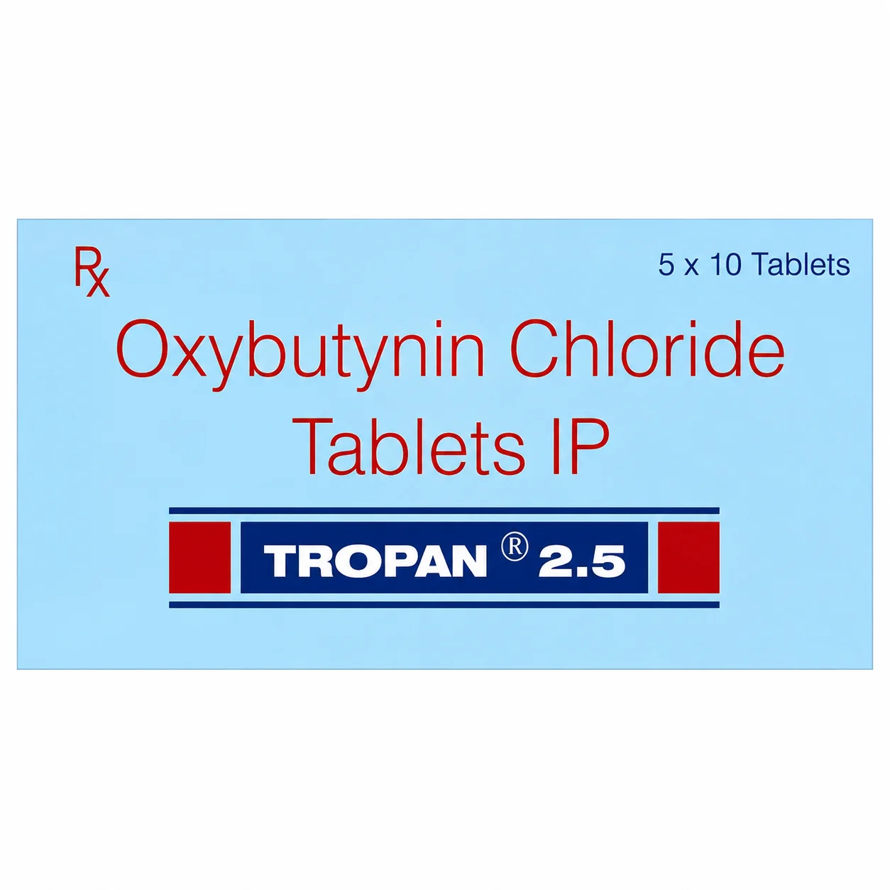 TROPAN 2.5MG