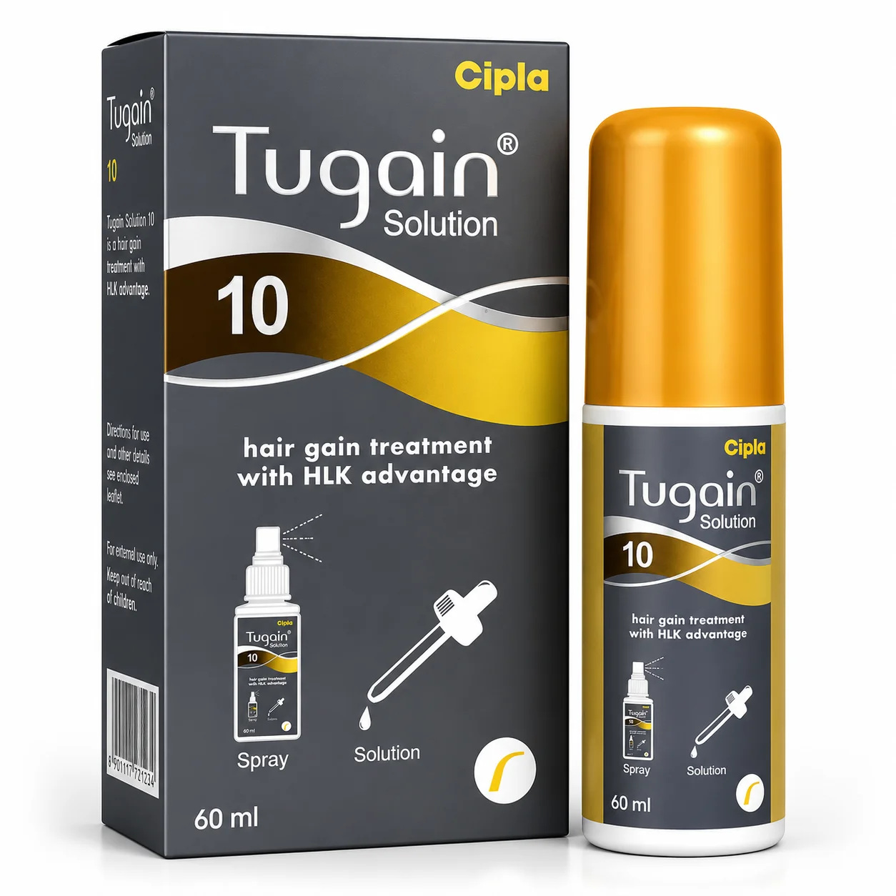 TUGAIN SOLUTION 10% 60ML