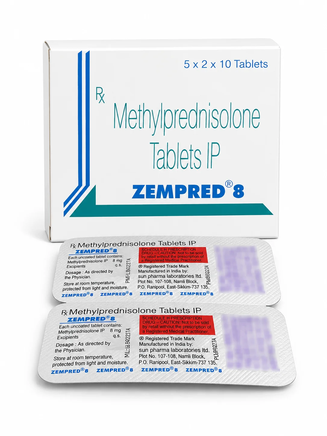ZEMPRED 8MG