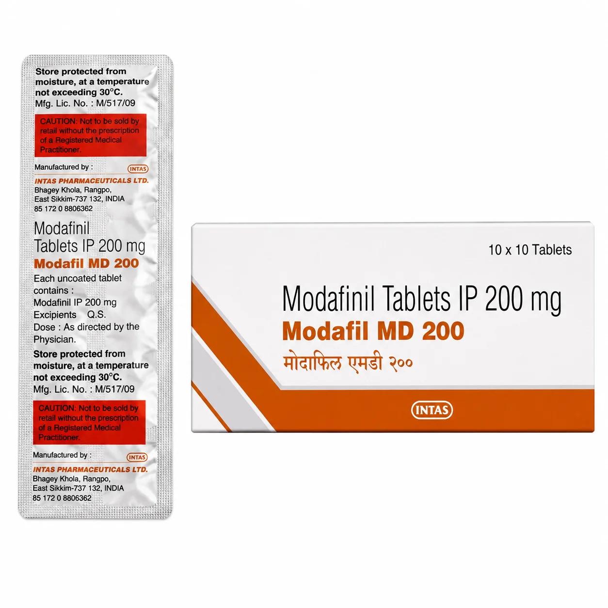 MODAFIL MD 200MG